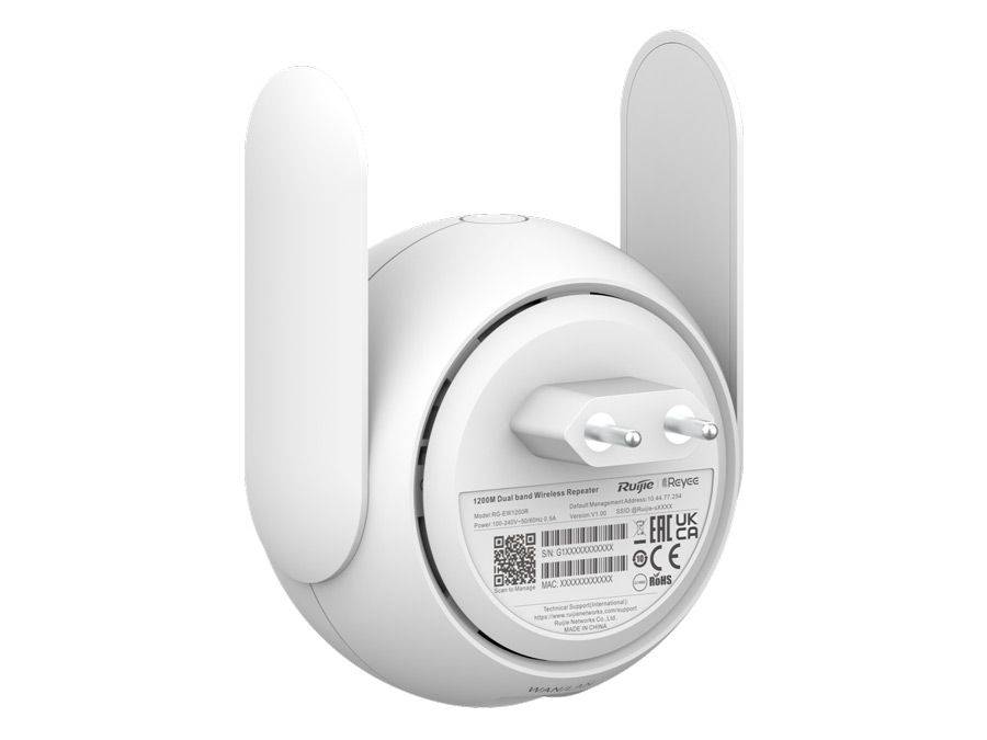 Reyee Dual Band AC 1200Mbps 4dBi Mesh Range Extender | RG-EW1200R