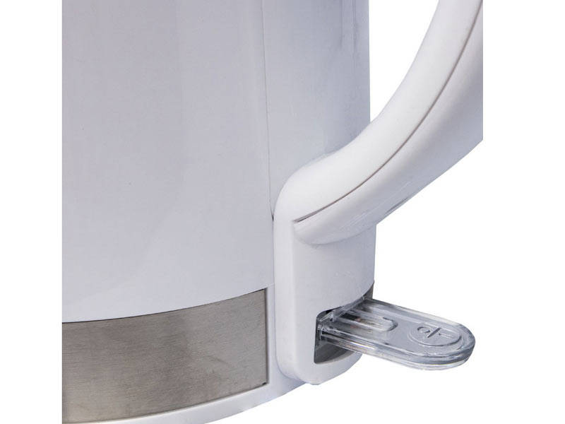 Elektra 1.7L Plastic White Kettle