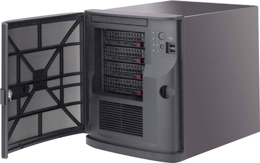 SuperMicro 721TQ-250B Mini-ITX pedestal chassis