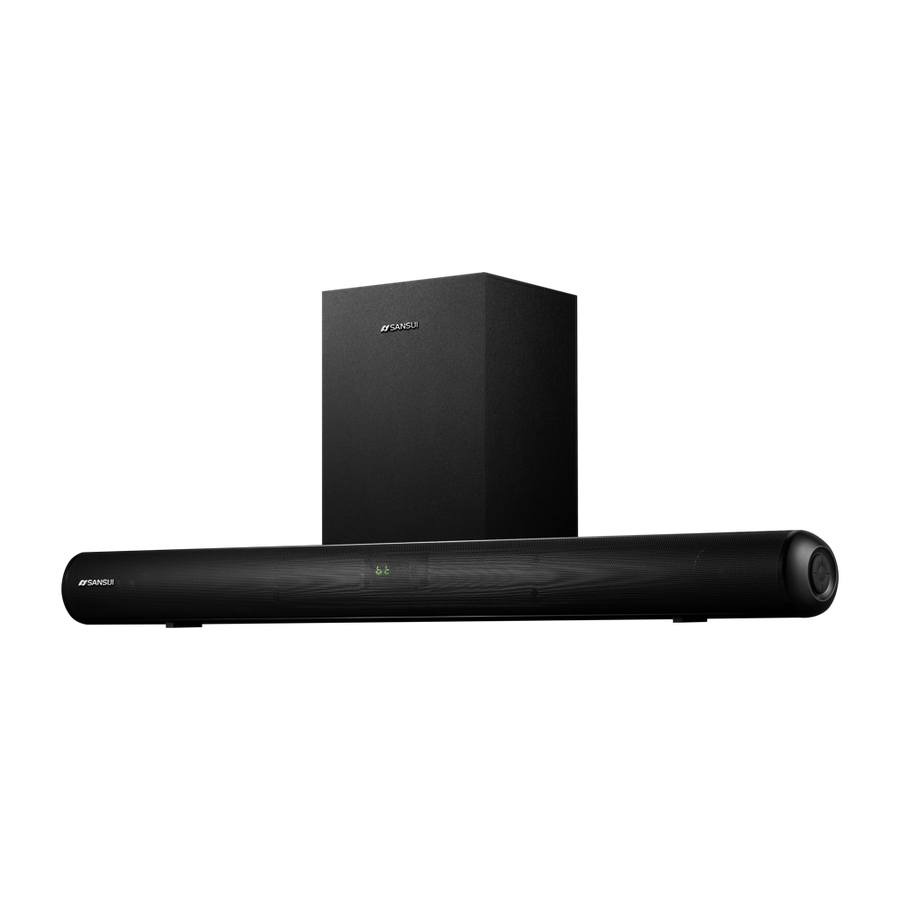 Sansui SN70 2.1 Channel 70W Soundbar - Powerful Sound for Home Entertainment