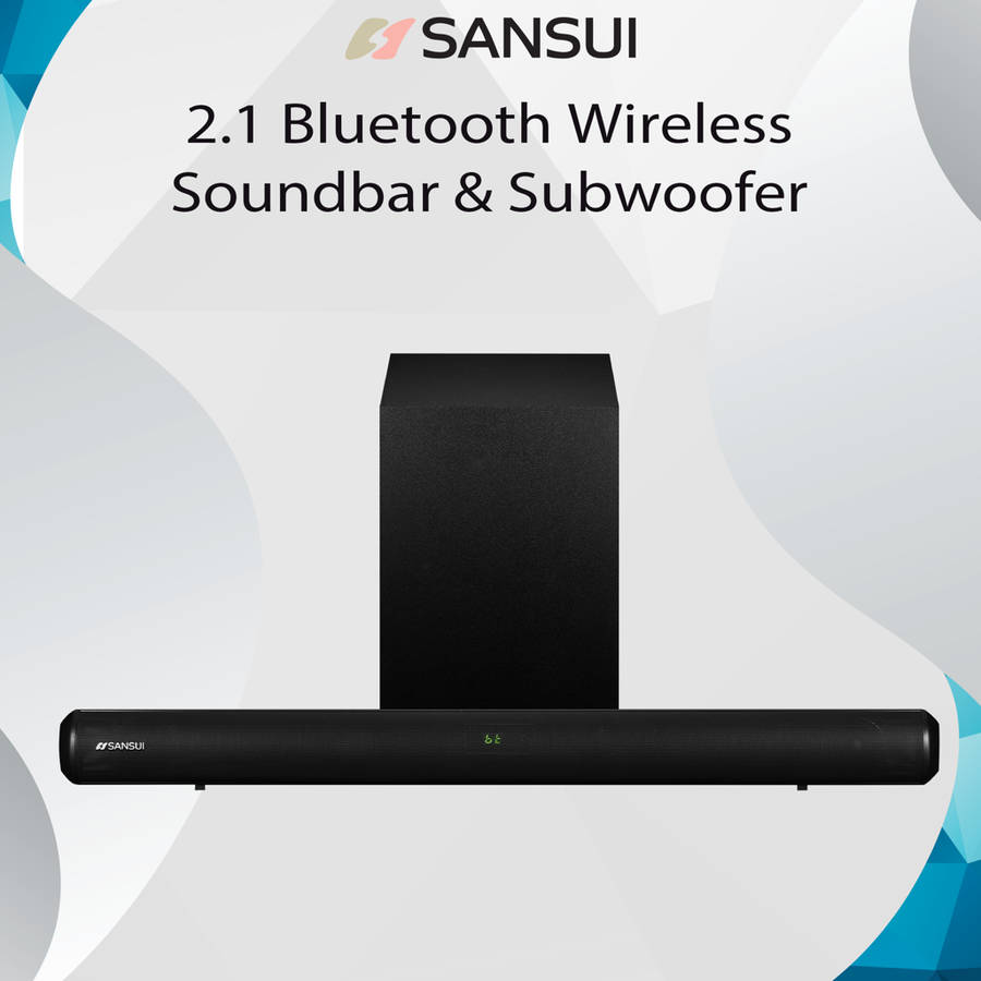 Sansui SN70 2.1 Channel 70W Soundbar - Powerful Sound for Home Entertainment