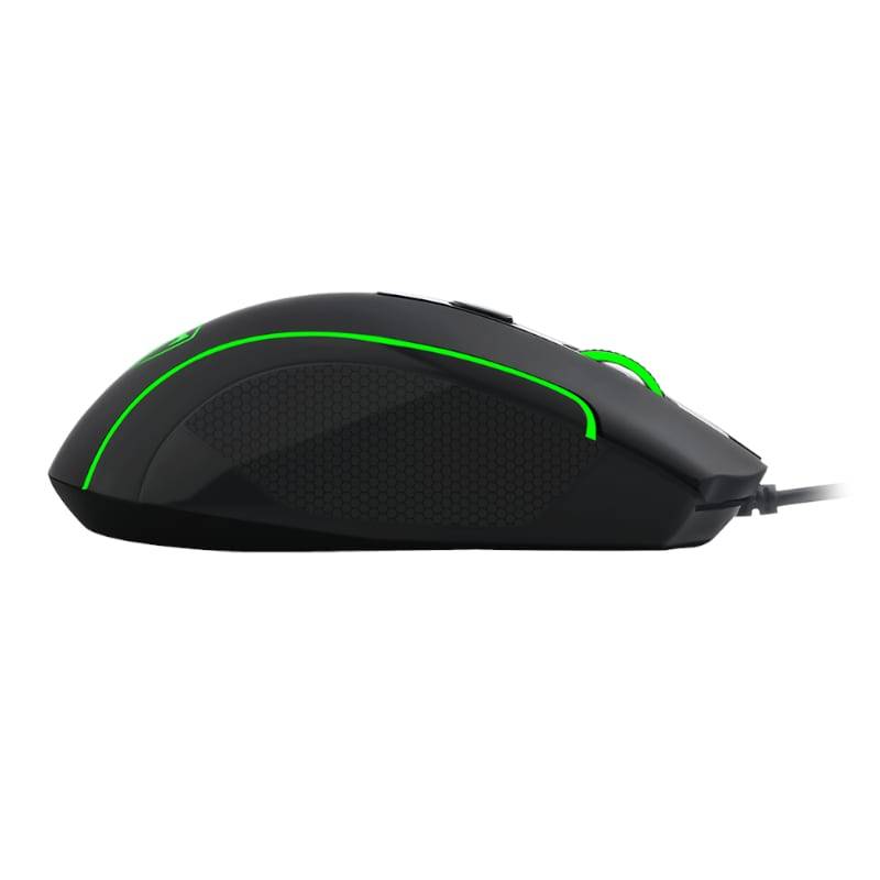 T-Dagger Private 3200DPI 6 Button|180cm Cable|Ergo-Design|RGB Backlit Gaming Mouse - Black