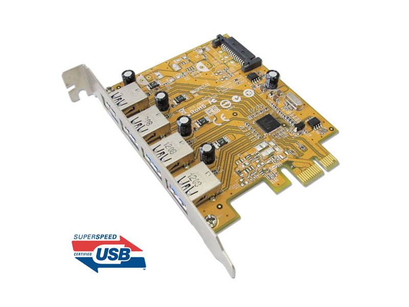 Sunix USB 3.0 4-port PCI Express Host Controller
