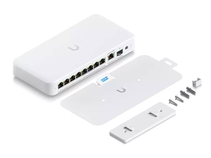 Ubiquiti UniFi Flex 2.5G PoE 8 Port PoE with 10G Combo Uplink | USW-Flex-2.5G-8-PoE0
