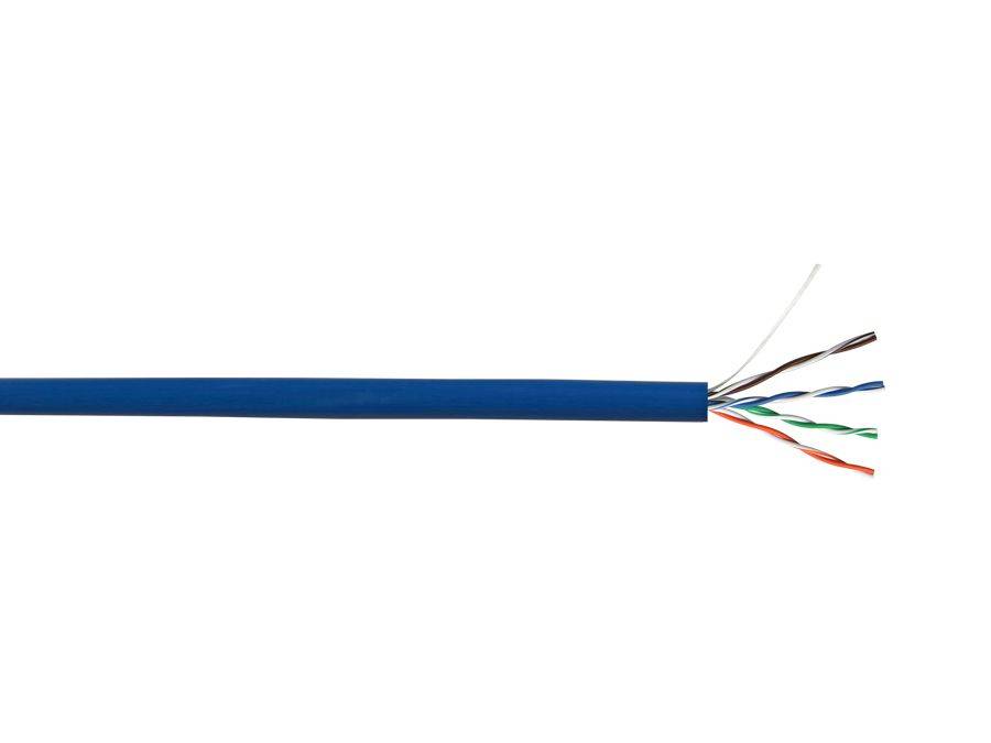 Linkbasic 305M Box Cat5e Solid Blue UTP Cable - UTP-305B