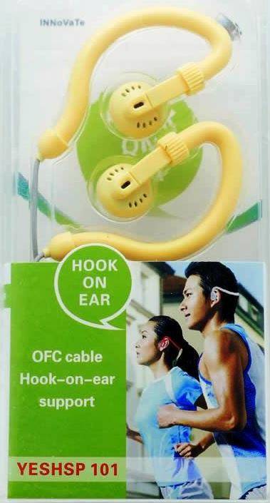 Geeko Hook On Stereo Earphones