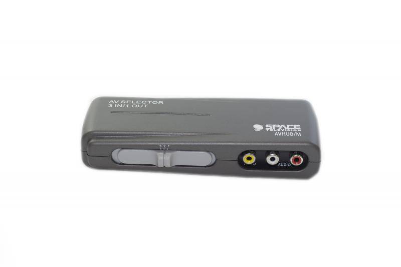 Space TV AV / RCA Selector / Switch 3 In 1 Out, Manual