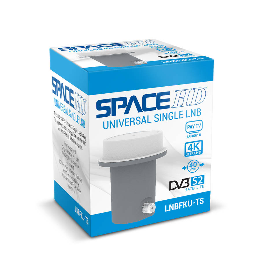 Space TV Single LNB / LNBF for Satellite DStv OVHD