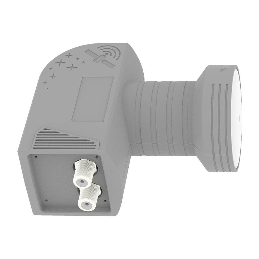 SpaceHD Universal Twin LNB KU Band 9,75-10,6GHz  LNBFKUT