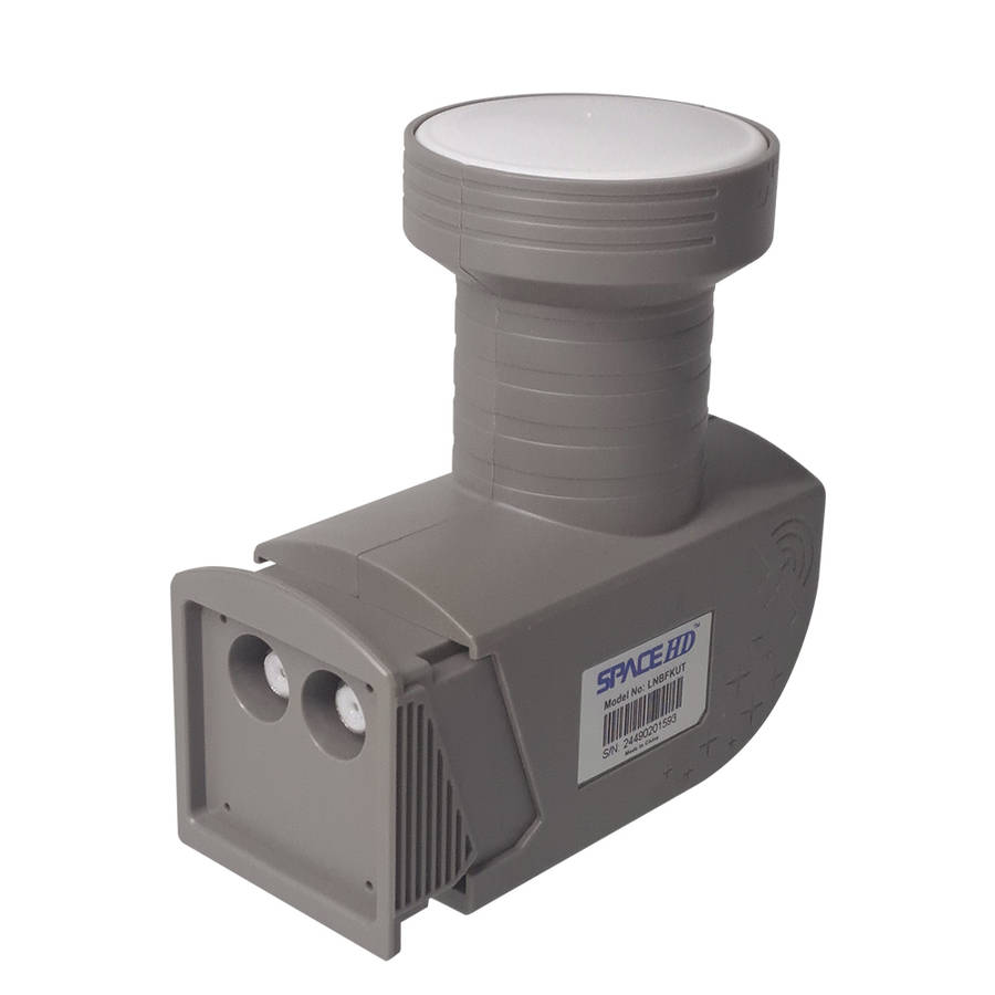 SpaceHD Universal Twin LNB KU Band 9,75-10,6GHz  LNBFKUT