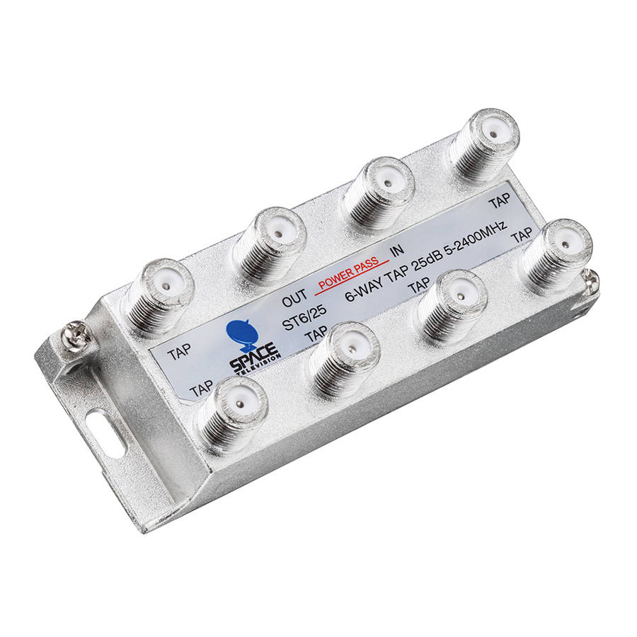 Space TV Satellite IF Tap - 6 Way - 25db (5  2250MHz)