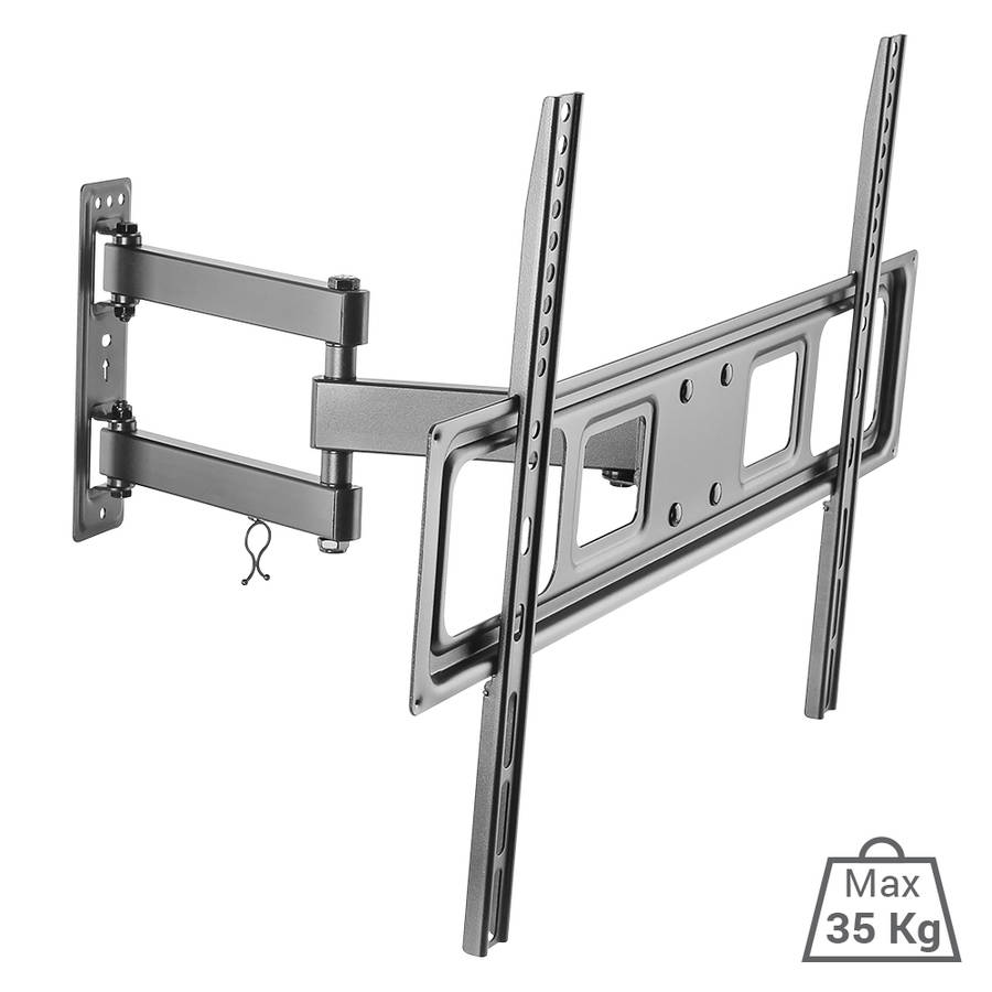 Space TV Full Motion Wall Mount TV Bracket for 37-70" Televisions
