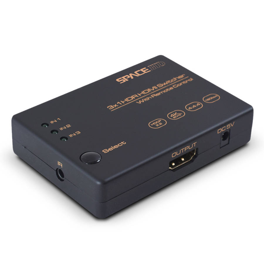 HDMI 3 Port Switcher with Remote Control