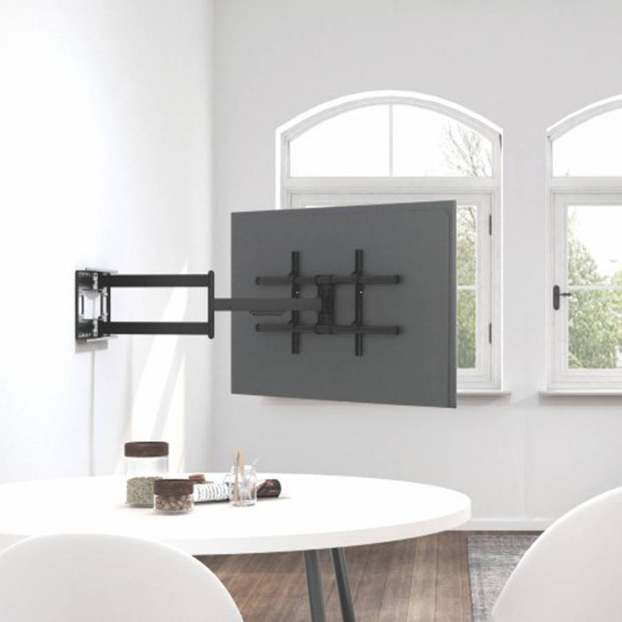 Space TV Extra Long Arm Full Motion Wall Mount TV Bracket 43" to 80" TV's