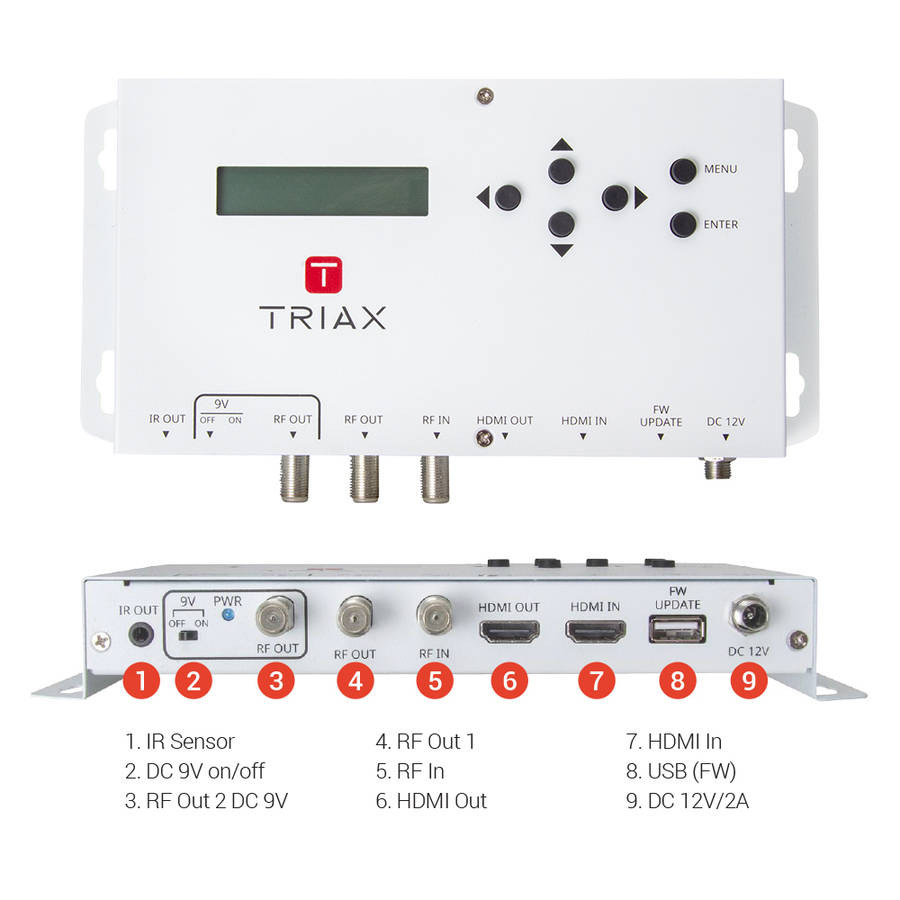 Triax HDMI to DVB-T Modulator