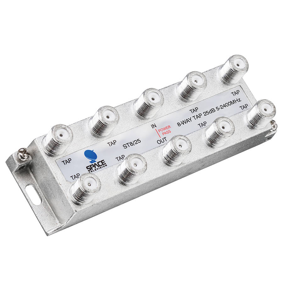 Space TV Satellite IF Tap - 8 Way - 25db (5  2250MHz)