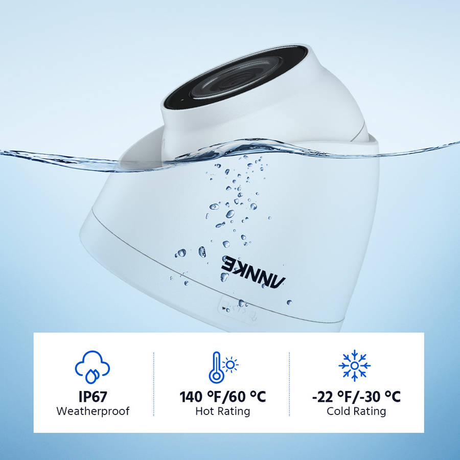 Annke 3K POE IR Network Dome Camera with AI