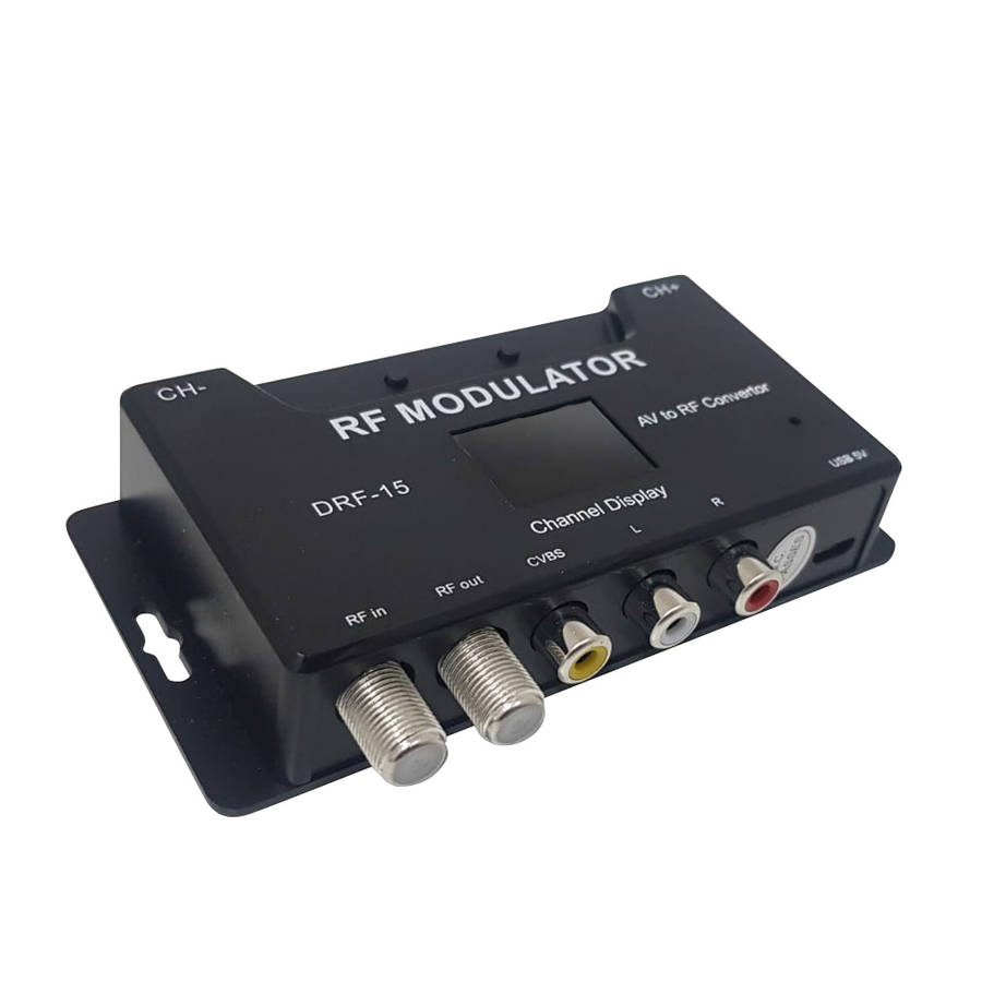 Audio Video Signal Converter - Convert RCA (AV) to RF
