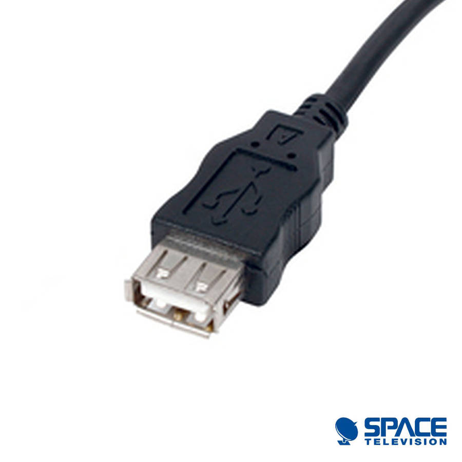 USB 2.0 A PLUG TO B PLUG 3M BLACK (BPUSBPL02)