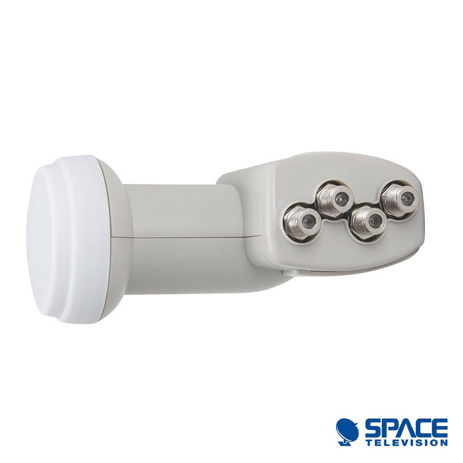 Space TV Satellite HD Openview DSTV Low-Noise Block Downconverter- 4 Way