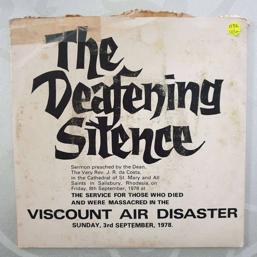 The Deafening Silence - Viscount Air Disaster - Vinyl 7" Recording