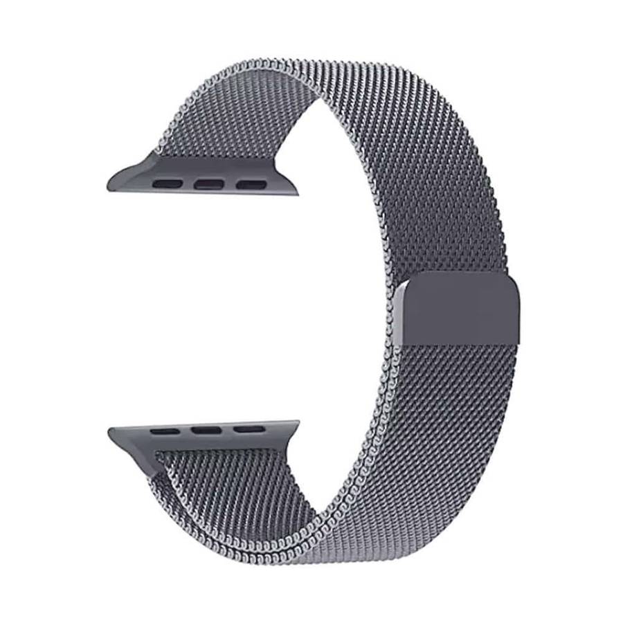 Stainless Steel Milanese Loop Strap for 42/44/45/49mm Apple Watch- Space Grey