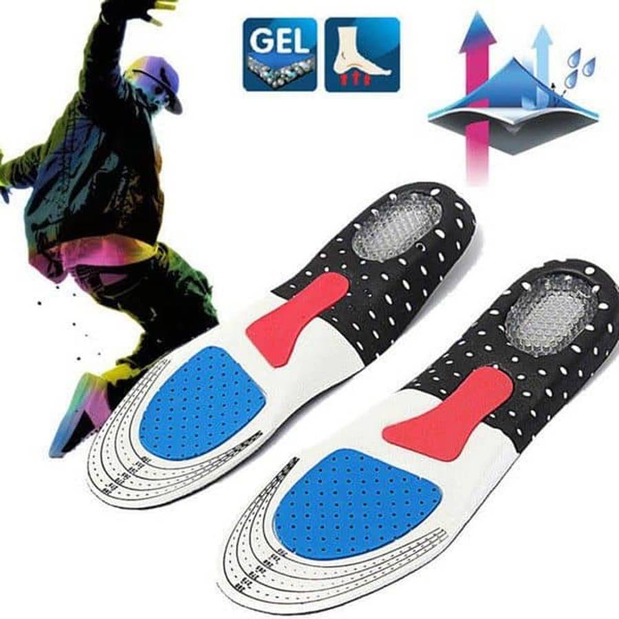 Sport Shoe Support Cushion Silicone Gel Inserts - S/M (UK 2-7)