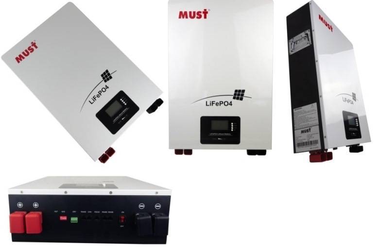 Solarix Must 51.2V 100Ah LiFePo4 Single Battery