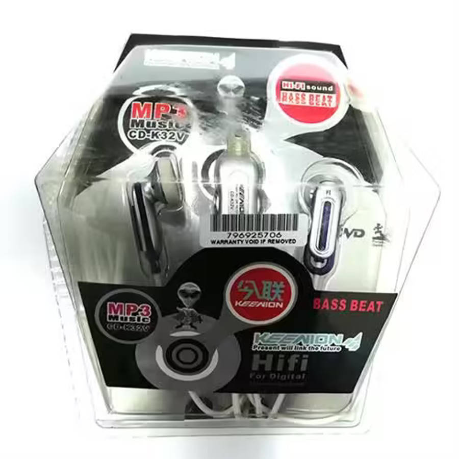Geeko Silver & Blue Accents in-Ear Earphones