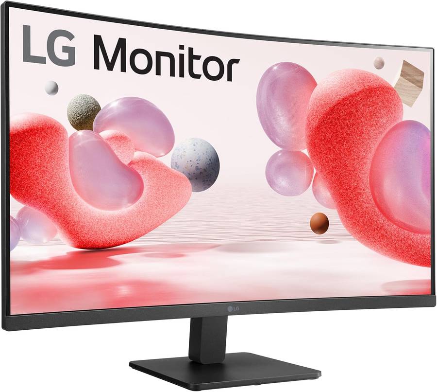 LG 32 Inch FHD Curved LED Desktop Monitor