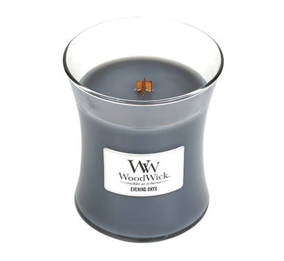 Woodwick Evening Onyx Medium Jar