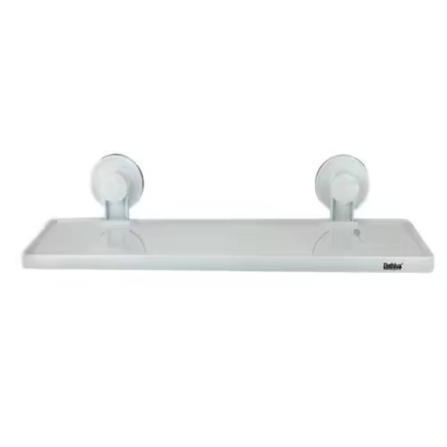 Bathlux Single Shelf with Suction Cup
