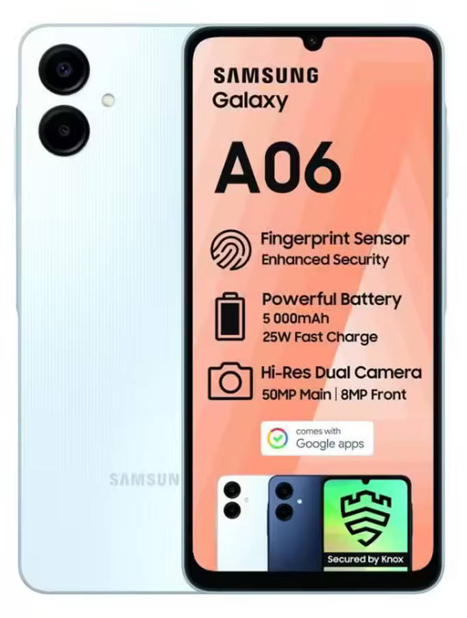 Samsung Galaxy A06 4GB-64GB light Blue