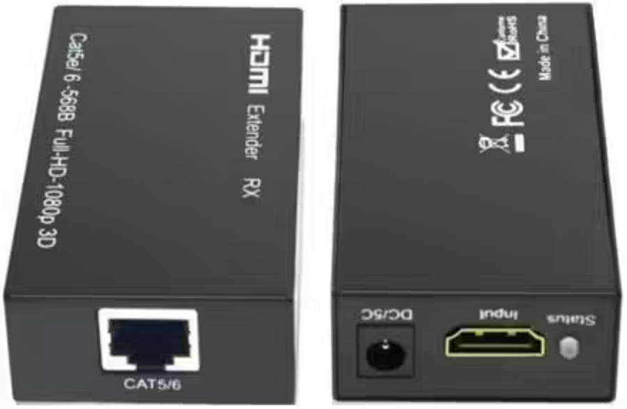 UniQue HDMI Extender 60 MTR CAT5 CAT6