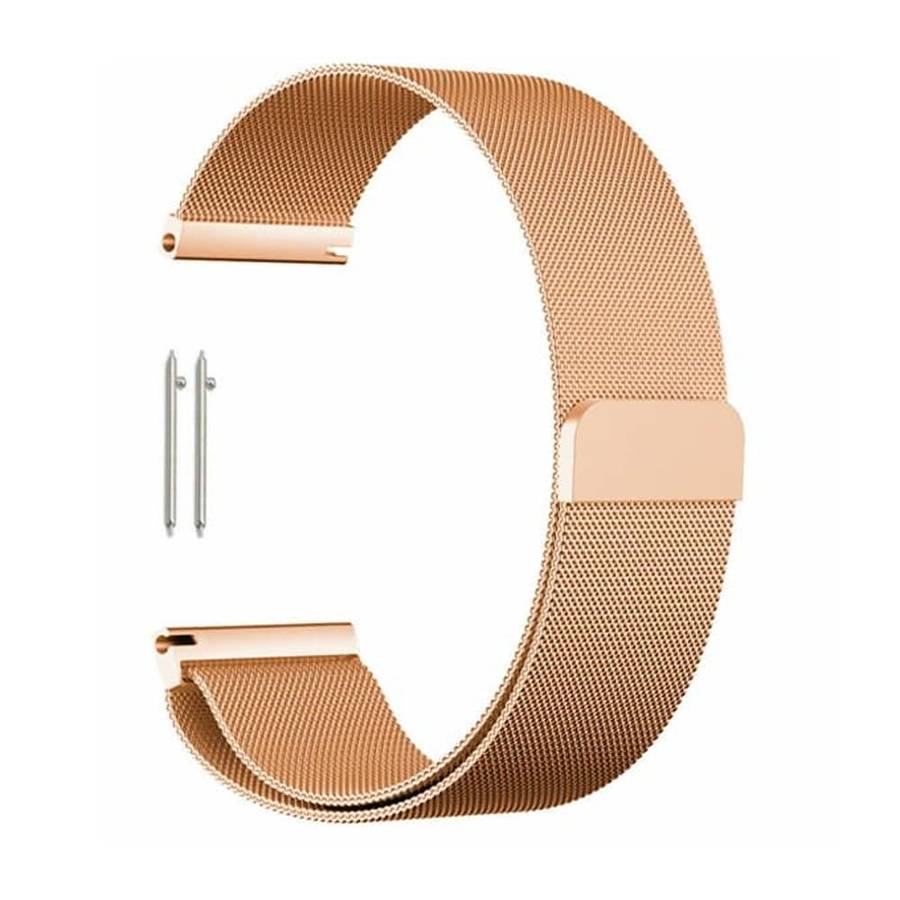 Stainless Steel Milanese Loop Strap for Samsung Galaxy Watch 42mm  - Rose Gold