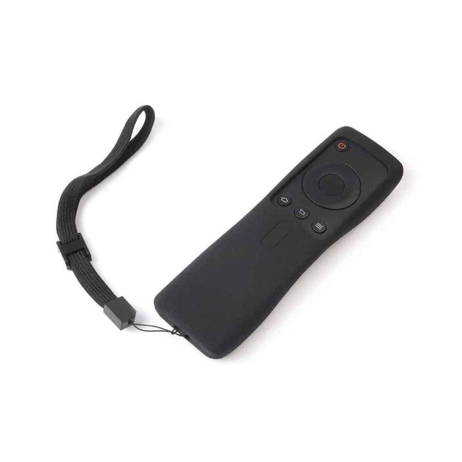 Xiaomi MI TV Box 2016 remote silicone protective case (black) + Lanyard
