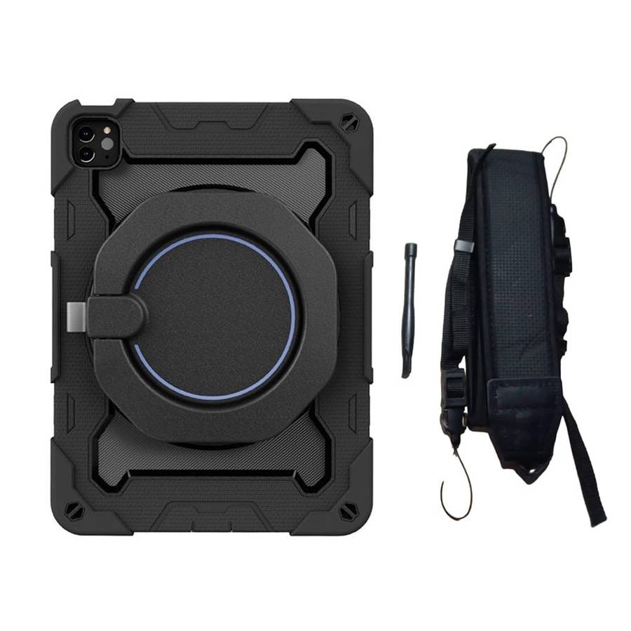Protective Cover with Strap for iPad Pro 12.9 2021/ 2022