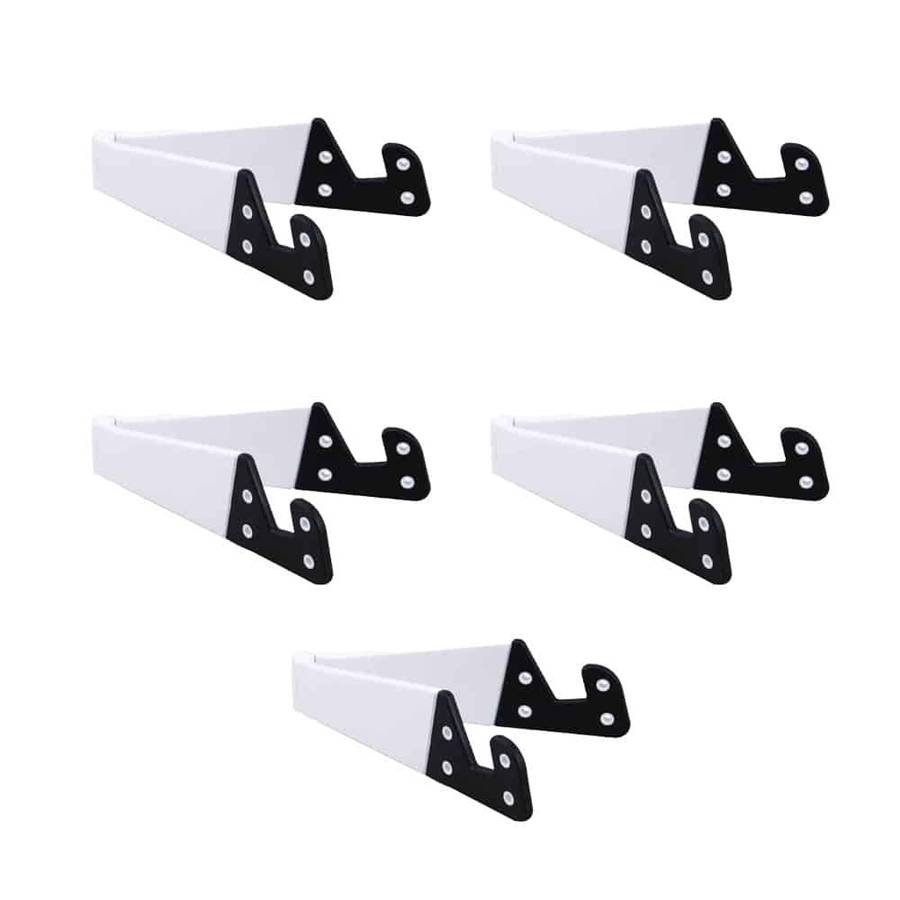 Ipad/Tablet/Mobile Phone Mini Foldable Desk Stand - (x5) Pack Combo