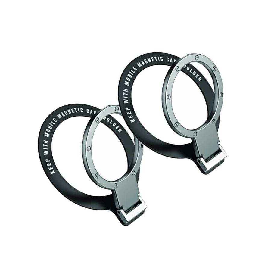 Magnetic MagSafe Phone Ring Kickstand for iPhone / Samsung x2 Combo