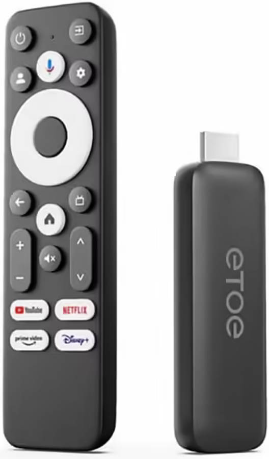 ETOE T2 Certified 4K UHD Google Android Smart TV