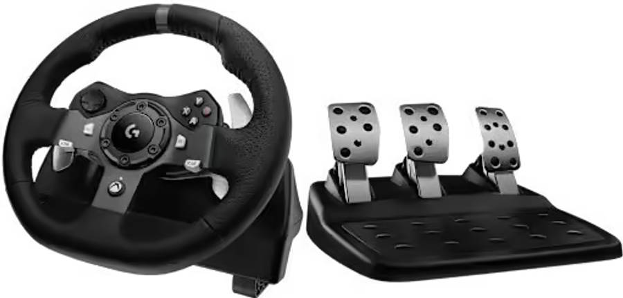 Logitech G29 Driving Force Steering Wheel &