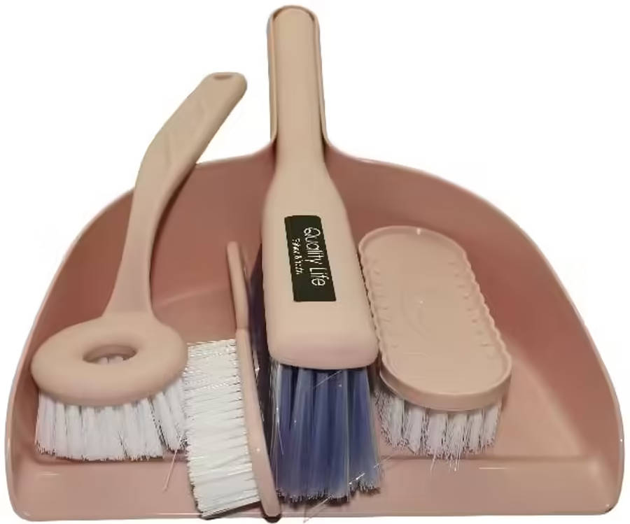 Casey 5 Pease Handheld Dust Pan & Brush Set
