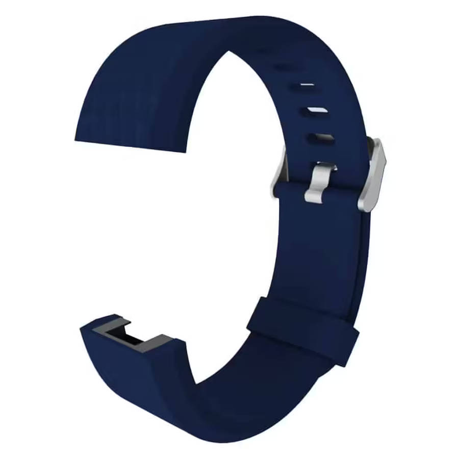 Silicone Strap for Fitbit Charge 2 S/M - Midnight Blue
