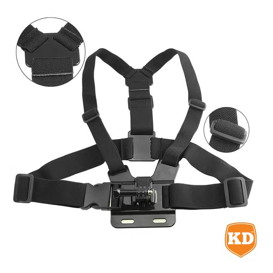 Action Mounts Junior Chest Mount for GoPro Hero 4/ 3+/ 3/ 2/ 1