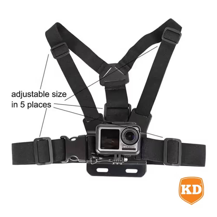 Action Mounts Junior Chest Mount for GoPro Hero 4/ 3+/ 3/ 2/ 1