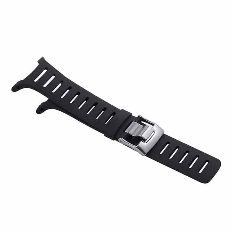 34mm Silicone Strap for Suunto T1/T1C/T3/T3C/T3D/T4C - Black