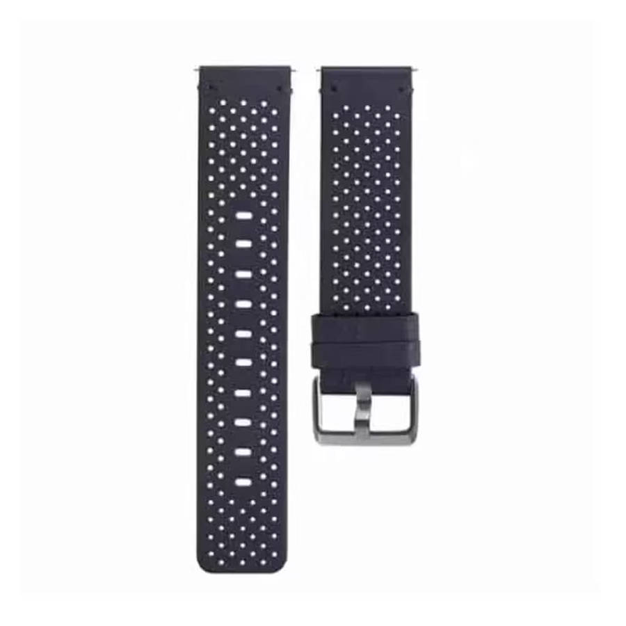 Fitbit Versa 2 replacement leather strap - Navy