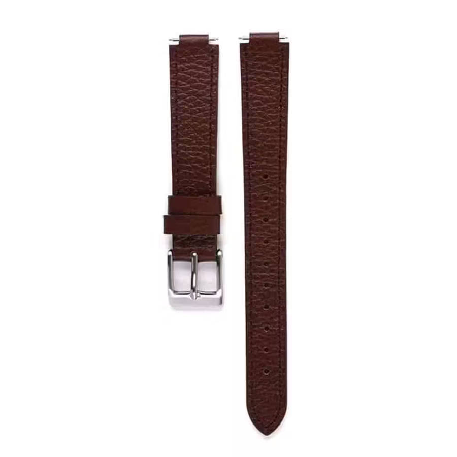 Leather Strap for Fitbit Inspire 2 - Dark Brown