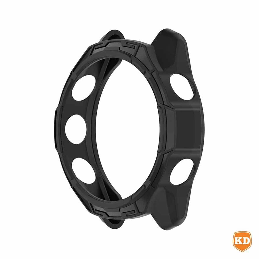 47mm Silicone Guard Case for Garmin Forerunner 970 - Black