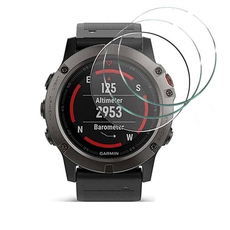 36mm Tempered Glass Screen Protector for Garmin Fenix 3 HR x3 Combo